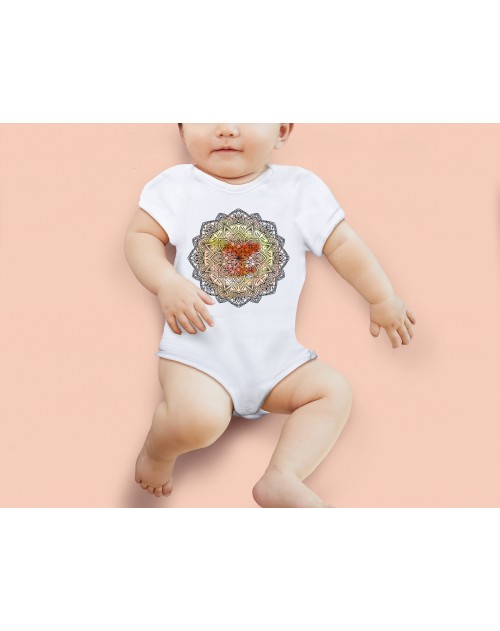 Nádherné dětské body Mandala pro vaše miminko