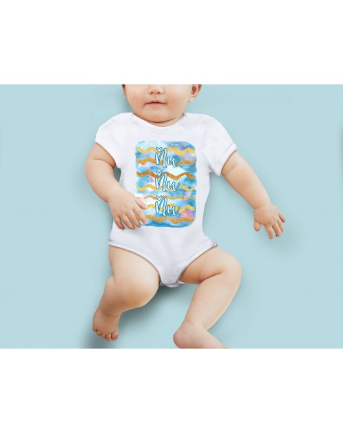 Nádherné dětské body Ňuňu blue pro vaše miminko