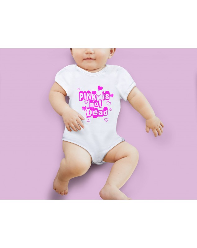 Nádherné dětské body Pink is not dead pro vaše miminko